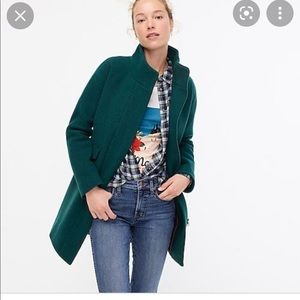 J.crew Stadium cocoon coat size 0 NWT